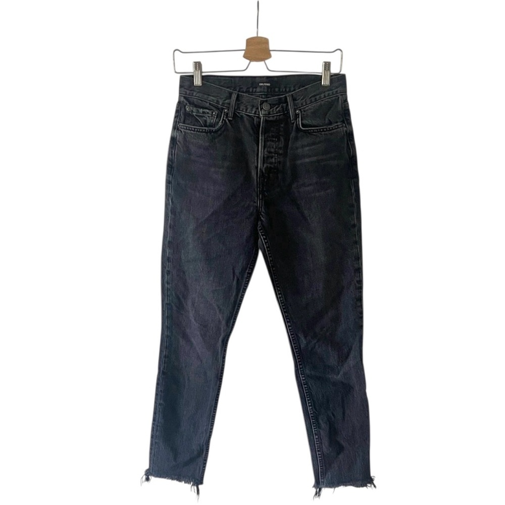 GRLFRND Karolina High Rise Skinny Jeans Black Size 26 - Picture 2 of 7
